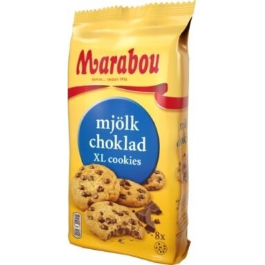 Sausainiai MARABOU, su pieniniu šokoladu, 184 g