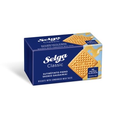 Sausainiai SELGA Milk, 180 g