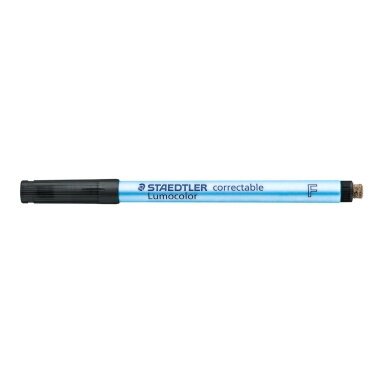 Sauso valymo koreguojamasis žymeklis STAEDTLER Lumocolor F, 0,6 mm brėžis