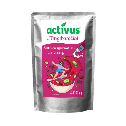 Šaltibarščių paruoštukas ACTIVUS,Tingibarščiai, 400 g Šaltibarščių paruoštukas ACTIVUS,Tingibarščiai, 400 g