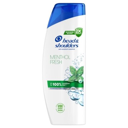 Šampūnas HEAD & SHOULDERS Menthol , 400 ml Šampūnas HEAD & SHOULDERS Menthol , 400 ml