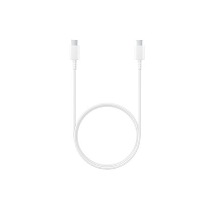 Samsung EP-DA705 USB-C Male į USB-C Male Kabelis 1m, Balta Samsung EP-DA705 USB-C Male į USB-C Male Kabelis 1m, Balta