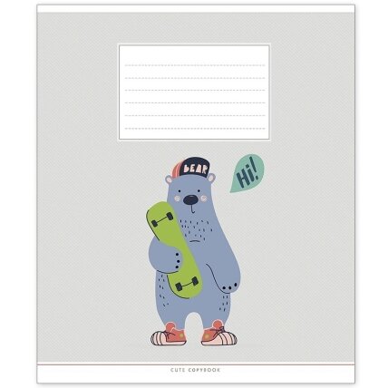 Sąsiuvinis Schoolboy, 12 lapų, 60 gsm, langeliais 2