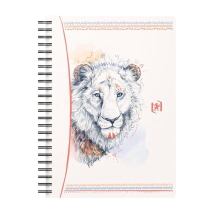 Sąsiuvinis su spirale OXFORD BOHO CHIC, A5, 60 lapų, 90 gsm, langeliais 2