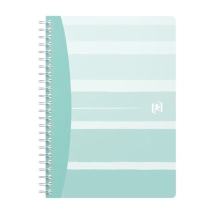 Sąsiuvinis su spirale OXFORD ICONIC, A5, 60 lapų, 90 gsm, linijomis 3