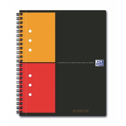 Sąsiuvinis su spirale OXFORD NOTEBOOK, A5, 80 lapų, langeliais Sąsiuvinis su spirale OXFORD NOTEBOOK, A5, 80 lapų, langeliais
