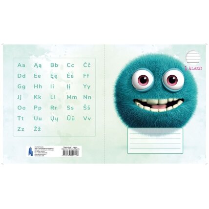 Sąsiuvinis TECHNOINFORM, 1 klasei, A5, 12 lapų, 80 gsm, linijomis 3 Sąsiuvinis TECHNOINFORM, 1 klasei, A5, 12 lapų, 80 gsm, linijomis 3
