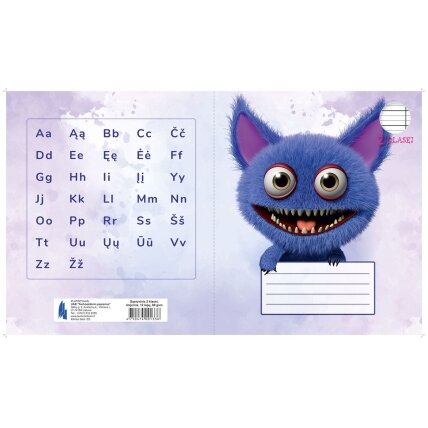 Sąsiuvinis TECHNOINFORM, 2 klasei, A5, 12 lapų, 80 gsm, linijomis 3 Sąsiuvinis TECHNOINFORM, 2 klasei, A5, 12 lapų, 80 gsm, linijomis 3