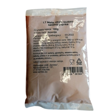 Saldi rūkyta paprika, 100 g