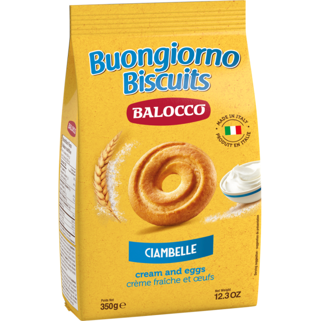 Sausainiai BALOCCO, Ciambelle, 350 g