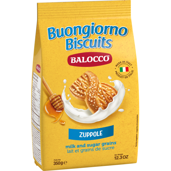 Sausainiai BALOCCO, Zuppole, 350 g