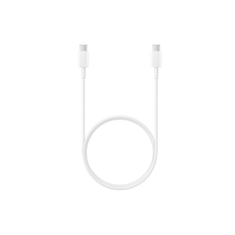 Samsung EP-DA705 USB-C Male į USB-C Male Kabelis 1m, Balta Samsung EP-DA705 USB-C Male į USB-C Male Kabelis 1m, Balta