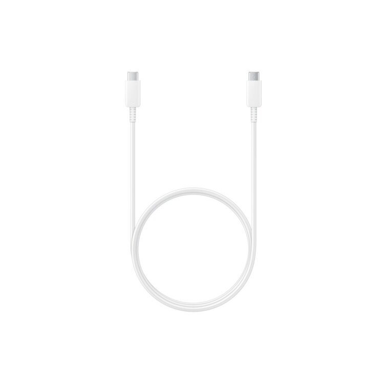 Samsung EP-DN975 USB-C Male į USB-C Male Kabelis (5A) 1m, Balta Samsung EP-DN975 USB-C Male į USB-C Male Kabelis (5A) 1m, Balta