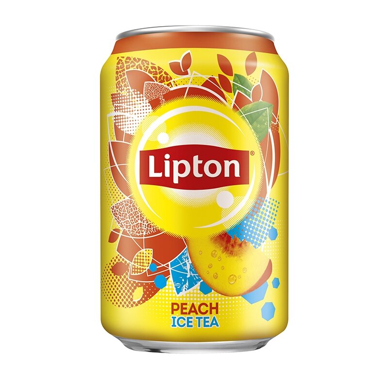 Šaltoji arbata LIPTON Peach, 0,33 l, skardinė, D Šaltoji arbata LIPTON Peach, 0,33 l, skardinė, D