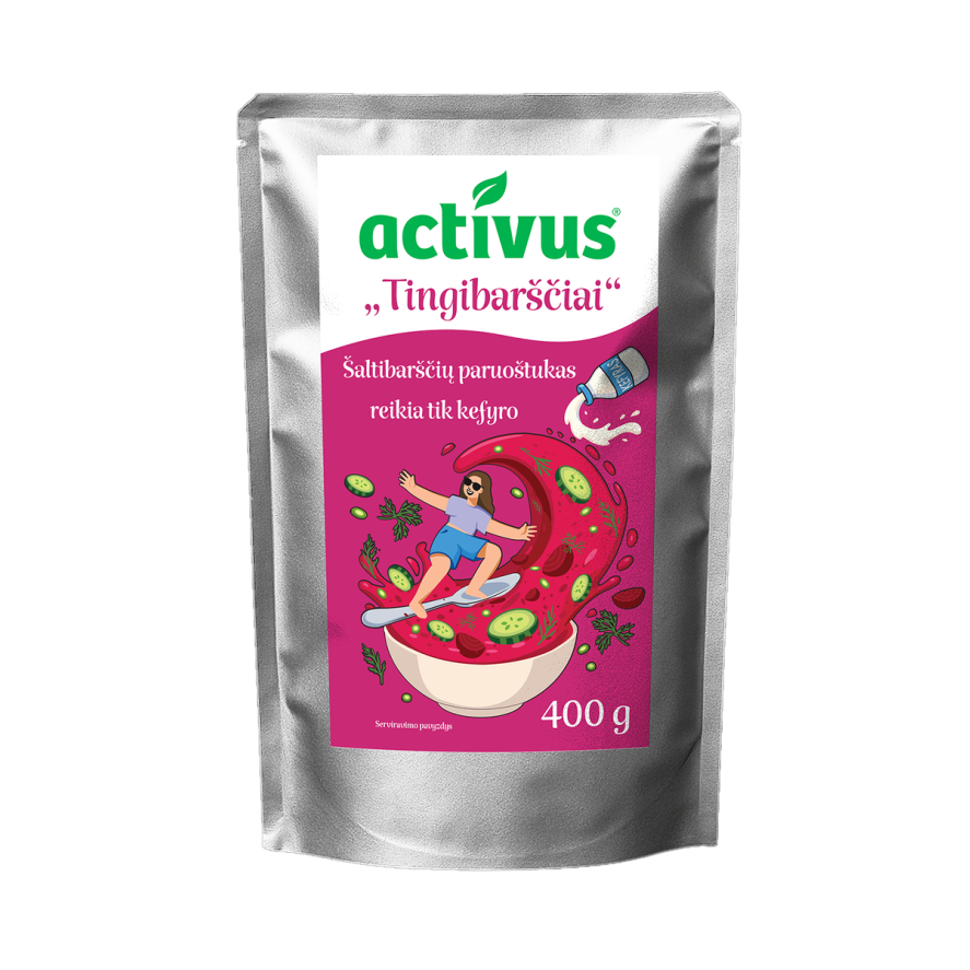 Šaltibarščių paruoštukas ACTIVUS,Tingibarščiai, 400 g