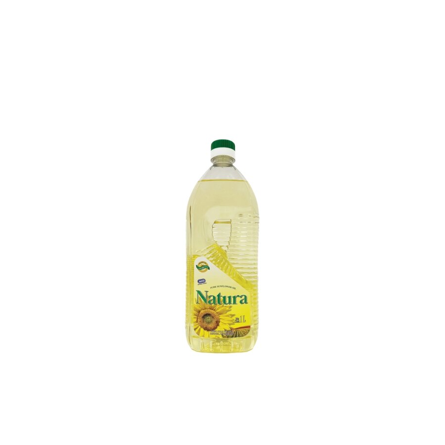 Saulėgrąžų aliejus NATURA, 1 l