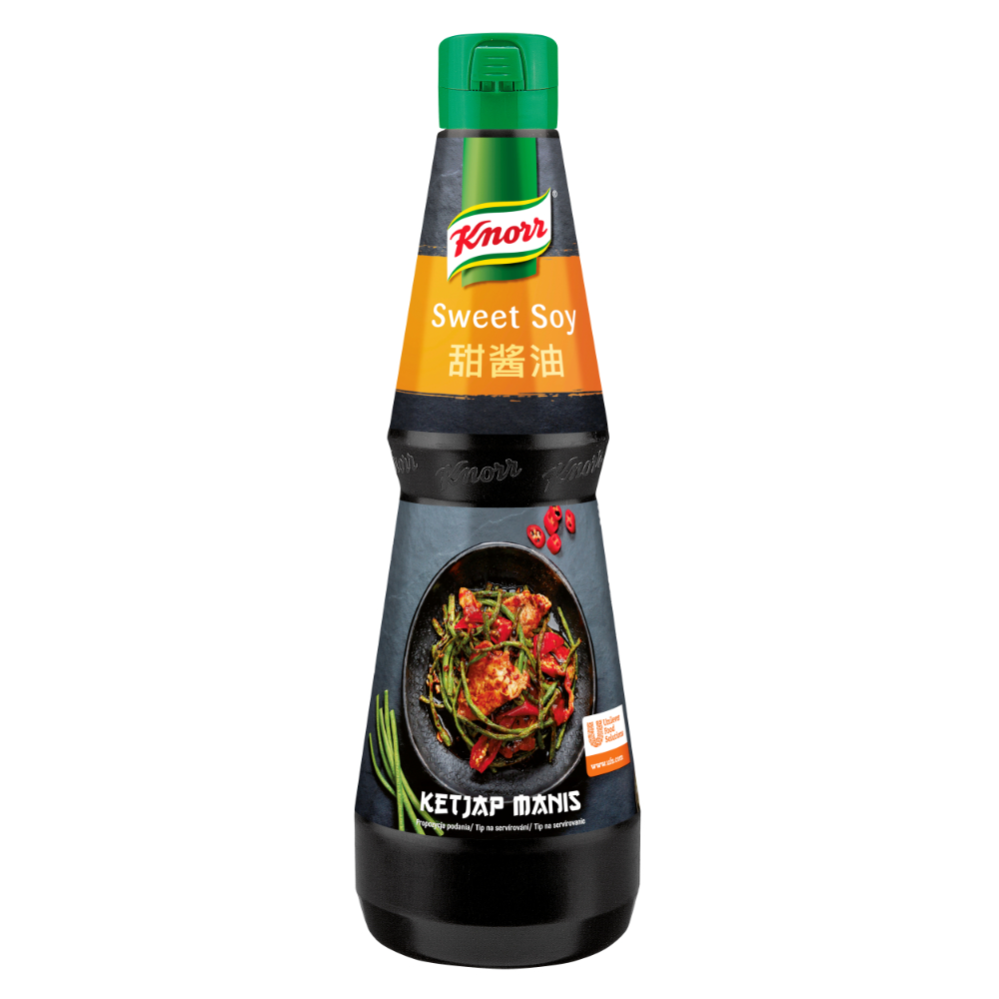 Saldus sojos padažas KNORR, Ketjap Manis, 1l