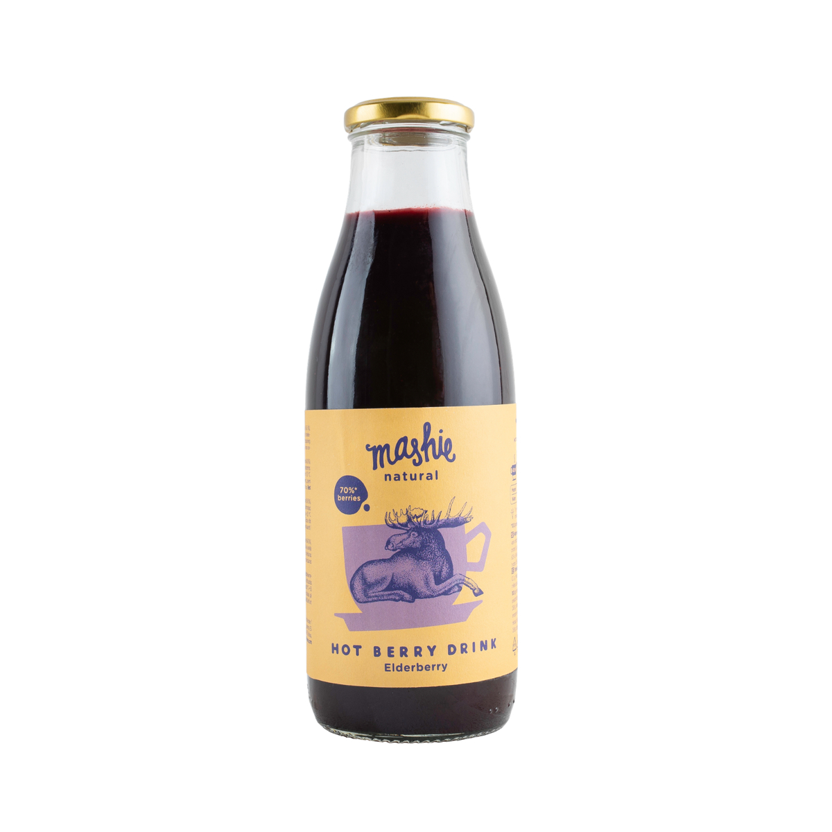 Šeivamedžio uogų tyrė MASHIE, 0.75l
