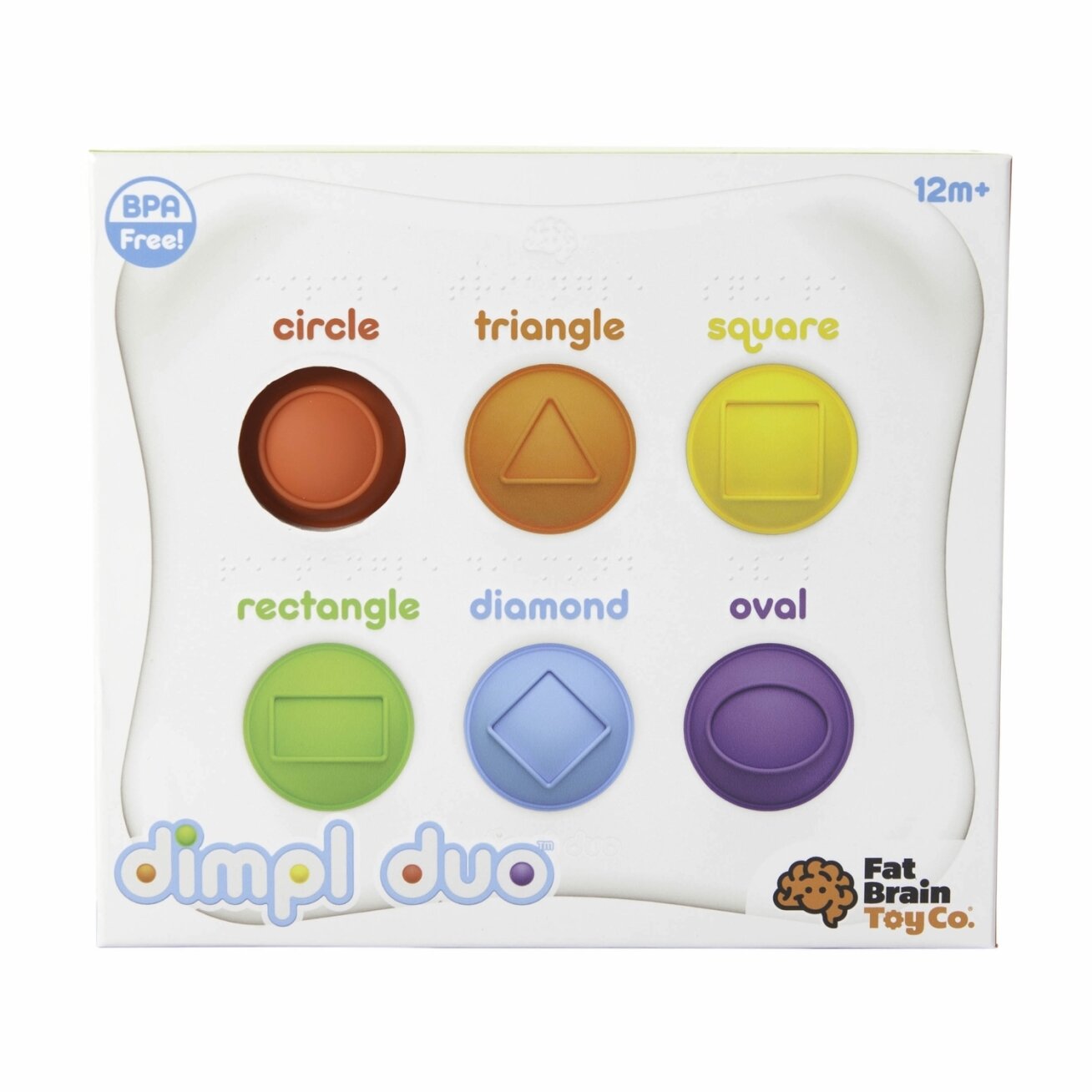 Sensorinis žaislas „Dimpl Duo“ 4