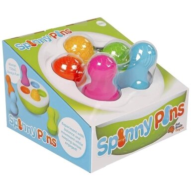Sensorinis žaislas „SpinnyPins” Sensorinis žaislas „SpinnyPins”