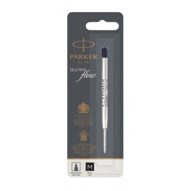 Šerdelė tušinukui PARKER, 0.7 mm, juoda sp. (2017) Šerdelė tušinukui PARKER, 0.7 mm, juoda sp. (2017)