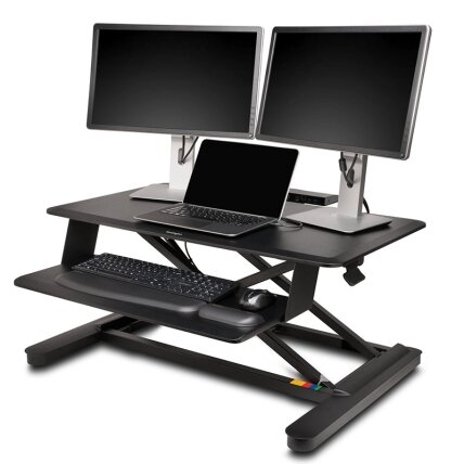 Sėdima-stovima darbo vieta KENSINGTON SmartFit, juoda sp. 3 Sėdima-stovima darbo vieta KENSINGTON SmartFit, juoda sp. 3