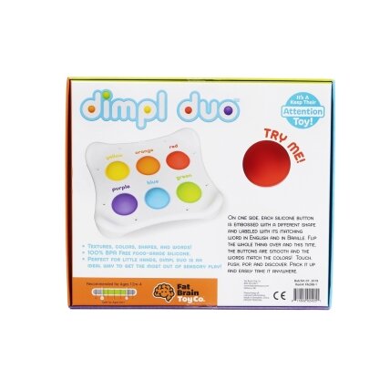 Sensorinis žaislas „Dimpl Duo“ 2