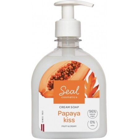 SEAL Cosmetics kreminis muilas PAPAYA KISS 300ml