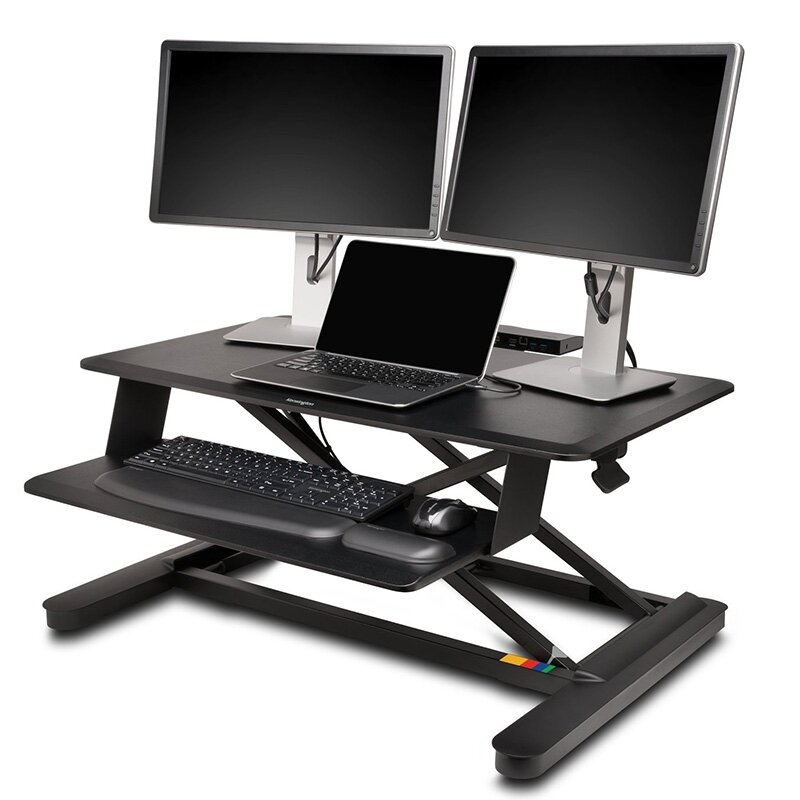 Sėdima-stovima darbo vieta KENSINGTON SmartFit, juoda sp. 3