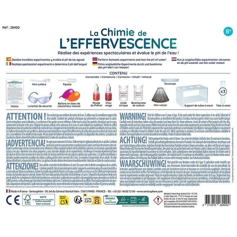 Sentosphere Mokslinis rinkinys „Putojanti chemija“ 2 Sentosphere Mokslinis rinkinys „Putojanti chemija“ 2