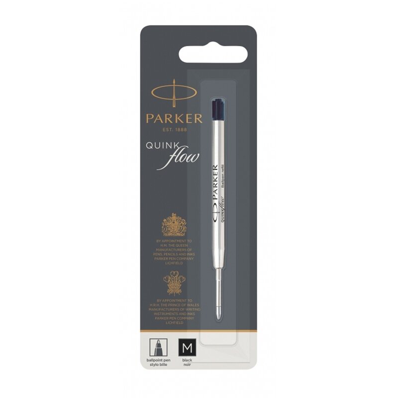 Šerdelė tušinukui PARKER, 0.7 mm, juoda sp. (2017) Šerdelė tušinukui PARKER, 0.7 mm, juoda sp. (2017)