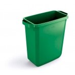 Šiukšlių dėžė DURABIN® 60L stačiakampė, žalia sp.