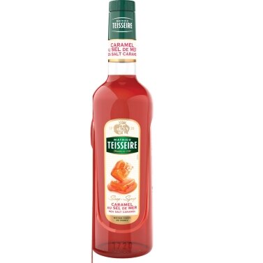 Sirupas kavai ir arbatai TEISSEIRE, karamelės skonio, 0,7 L Sirupas kavai ir arbatai TEISSEIRE, karamelės skonio, 0,7 L