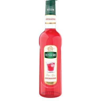 Sirupas kavai ir arbatai TEISSEIRE,Grenadino, 0.7 L Sirupas kavai ir arbatai TEISSEIRE,Grenadino, 0.7 L