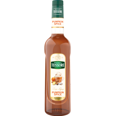 Sirupas TEISSEIRE, Pumpkin Spice skonio, 0,7 l Sirupas TEISSEIRE, Pumpkin Spice skonio, 0,7 l