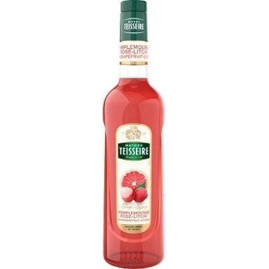 Sirupas TEISSEIRE, rausvojo greipfruto ir ličio, 0,7 l