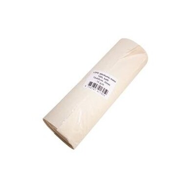 Šiukšlių maišai, 100 l, 10 vnt, LDPE, 30 mic, 75X95 cm, balti