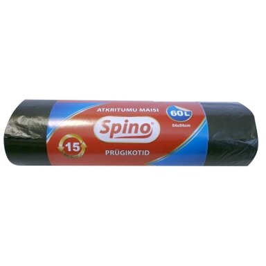 Šiukšlių maišai MULTIPACK 60 l, 12 mik., 15 vnt. Šiukšlių maišai MULTIPACK 60 l, 12 mik., 15 vnt.