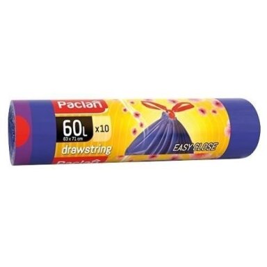 Šiukšlių maišai PACLAN aromatizuoti, 60 l, 10 vnt. Šiukšlių maišai PACLAN aromatizuoti, 60 l, 10 vnt.