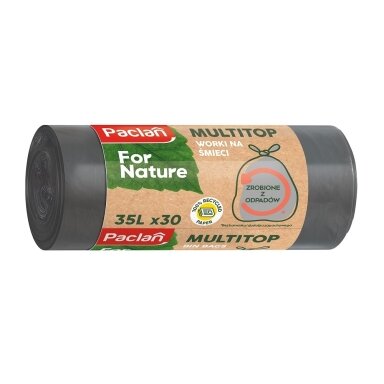 Šiukšlių maišai PFN PACLAN Multitop, 35 l, 30 vnt Šiukšlių maišai PFN PACLAN Multitop, 35 l, 30 vnt