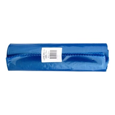 Šiukšlių maišai, stori, 50 mk, 240 l, 1200 x 900 mm, LDPE, 5 vnt., mėlyna sp. Šiukšlių maišai, stori, 50 mk, 240 l, 1200 x 900 mm, LDPE, 5 vnt., mėlyna sp.
