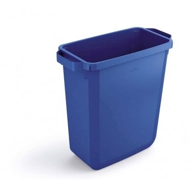 Šiukšlių dėžė DURABIN® 60L stačiakampė, mėlyna sp. 1