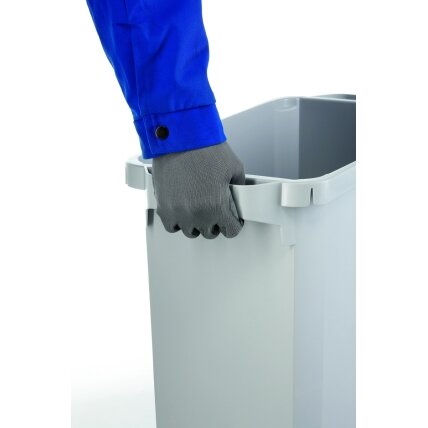 Šiukšlių dėžė rūšiavimui DURABIN® 60L stačiakampė, pilka sp. (dangtis perkamas atskirai) 5 Šiukšlių dėžė rūšiavimui DURABIN® 60L stačiakampė, pilka sp. (dangtis perkamas atskirai) 5
