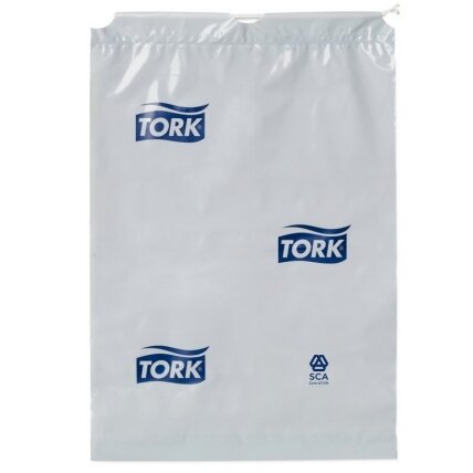 Šiukšlių maišai TORK, 5L, 250 x370mm, 50 pcs, pilkos spalvos Šiukšlių maišai TORK, 5L, 250 x370mm, 50 pcs, pilkos spalvos