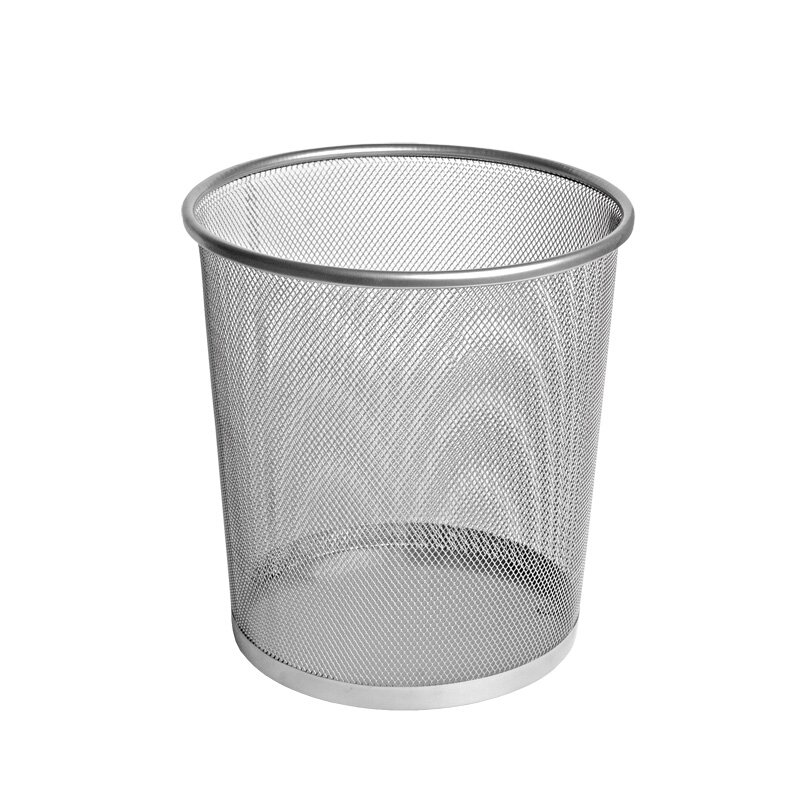 Šiukšlių dėžė FOROFIS, 16l, metalinė, sidabrinės sp.