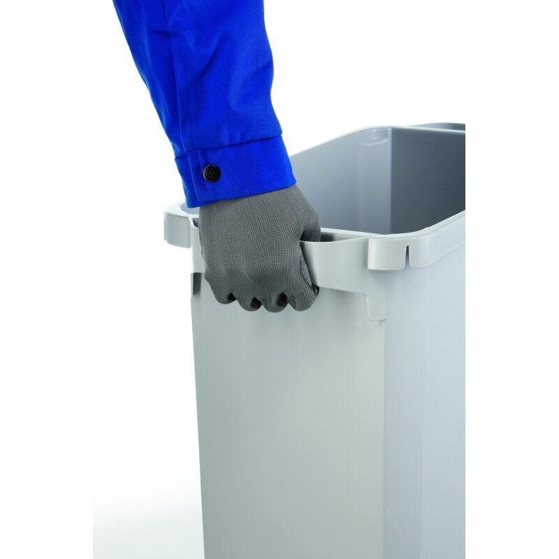 Šiukšlių dėžė rūšiavimui DURABIN® 60L stačiakampė, pilka sp. (dangtis perkamas atskirai) 5 Šiukšlių dėžė rūšiavimui DURABIN® 60L stačiakampė, pilka sp. (dangtis perkamas atskirai) 5