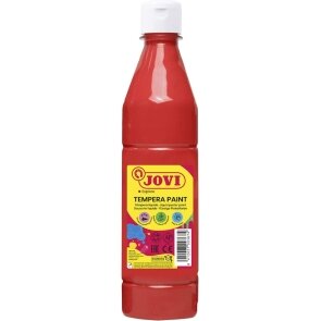 Skystas guašas buteliuke JOVI 1000 ml, raudona sp. (vermillion) Skystas guašas buteliuke JOVI 1000 ml, raudona sp. (vermillion)