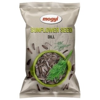 Skrudintos saulėgrąžos MOGYI, sūdytos, krapų skonio, 140 g Skrudintos saulėgrąžos MOGYI, sūdytos, krapų skonio, 140 g