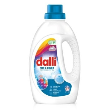 Skystas skalbiklis DALLI, spalvotiems audiniams, 1,1 l (27 skalbimai) Skystas skalbiklis DALLI, spalvotiems audiniams, 1,1 l (27 skalbimai)