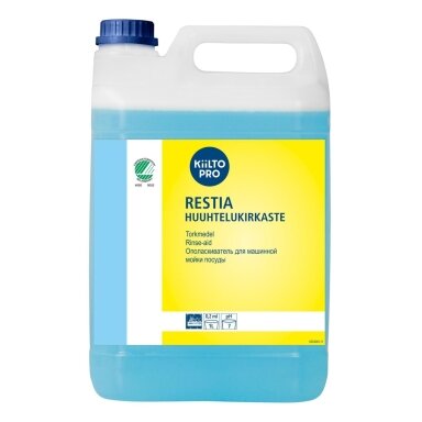 Skalavimo priemonė indaplovėms KIILTO Md Restia Rinse, 5 l Skalavimo priemonė indaplovėms KIILTO Md Restia Rinse, 5 l